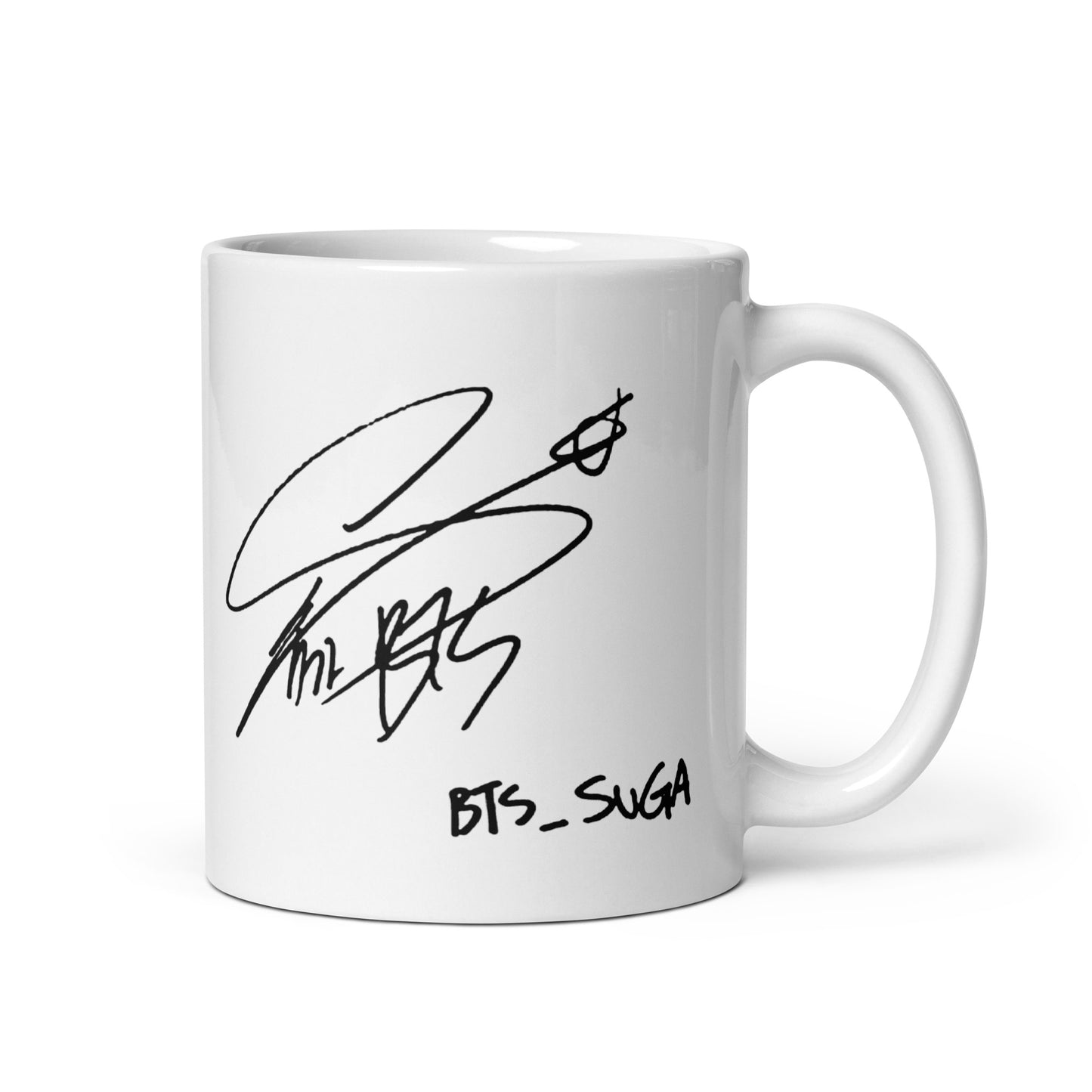 BTS Suga, Min Yoon-gi Signature Ceramic Mug