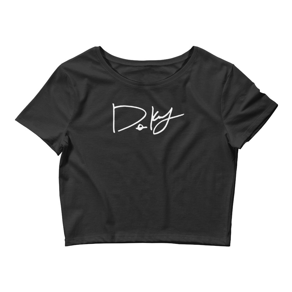 SEVENTEEN DK(Dokyeom), Lee Seok-min Autograph Women's Cropped T-Shirt