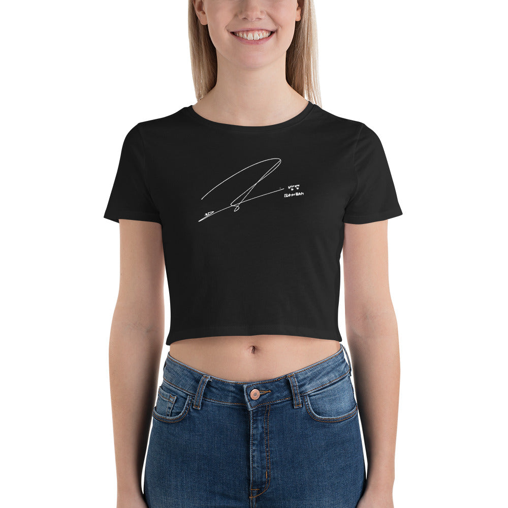 GOT7 BamBam, Kunpimook Bhuwakul Autograph Women's Cropped T-Shirt