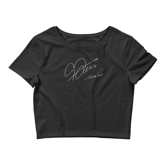 TWICE Sana, Minatozaki Sana Autograph Women's Cropped T-Shirt