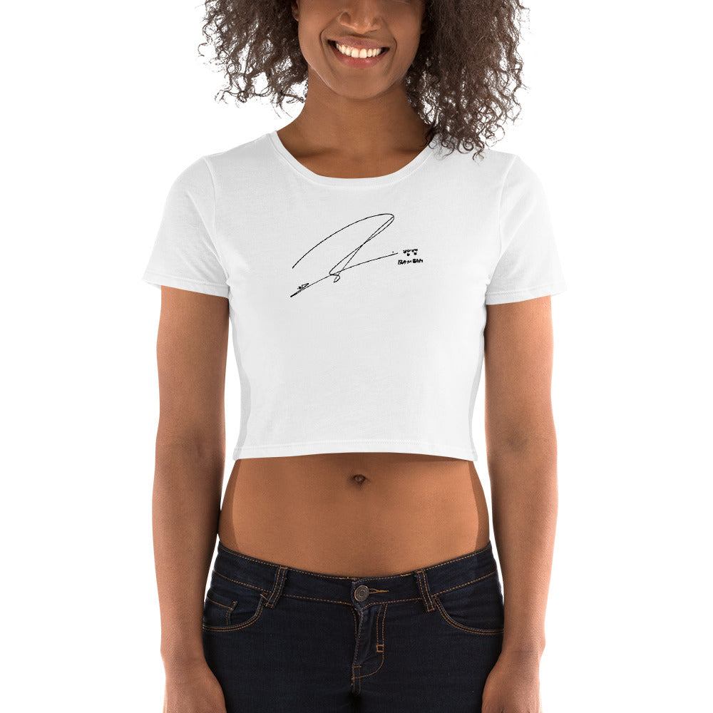 GOT7 BamBam, Kunpimook Bhuwakul Autograph Women's Cropped T-Shirt