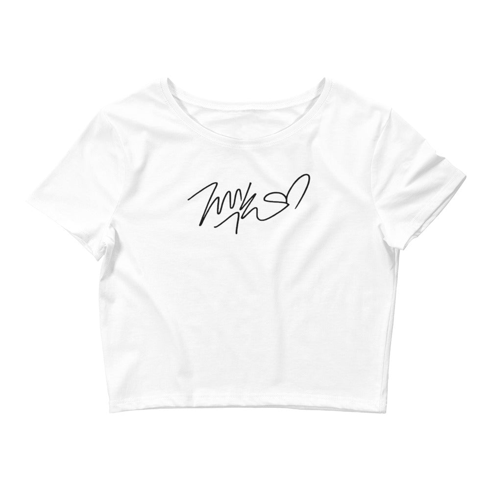 GOT7 Jackson, Jackson Wang Autograph Women's Cropped T-Shirt