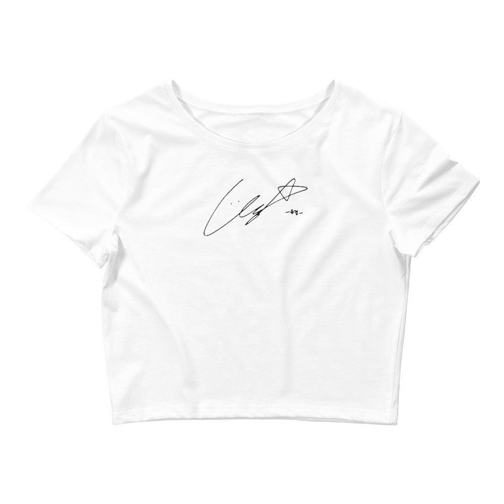 GOT7 Yugyeom, Kim Yu-gyeom Autograph Women's Cropped T-Shirt