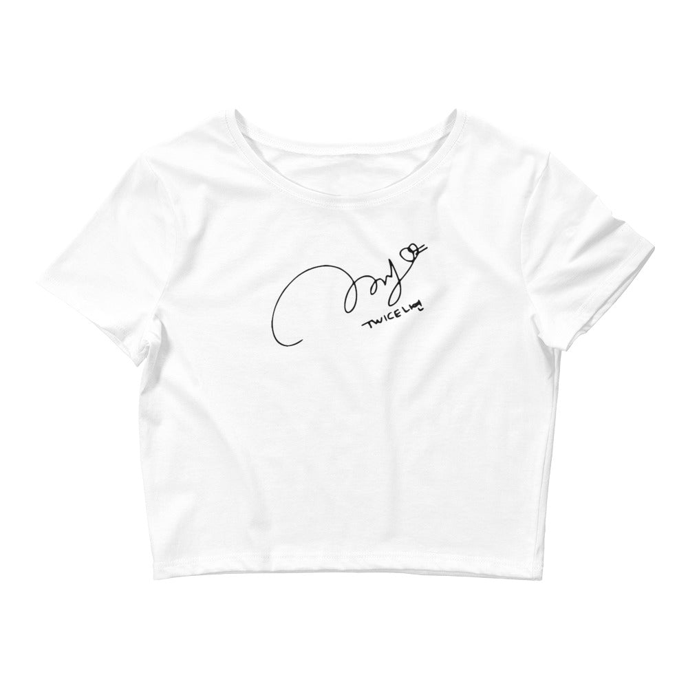 TWICE Nayeon, Im Na-yeon Autograph Women's Cropped T-Shirt