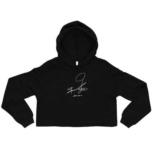 BTS Jimin, Park Ji-min Autograph Women's Cropped Hoodie