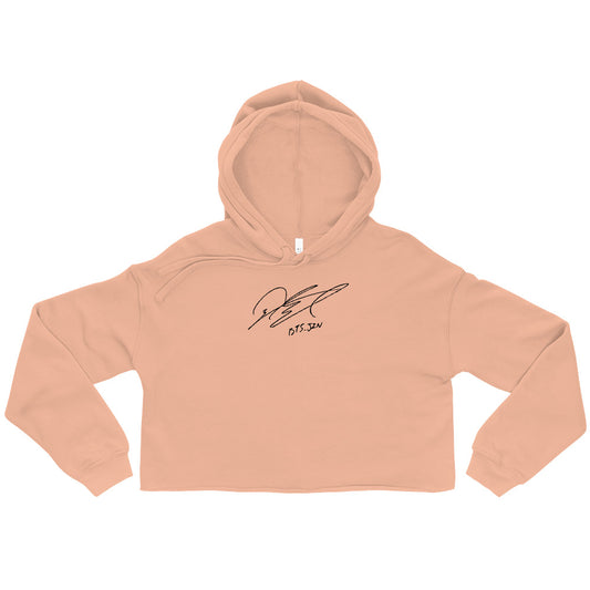 BTS Jin, Kim Seok-jin Autograph Women's Cropped Hoodie