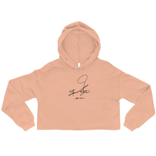 BTS Jimin, Park Ji-min Autograph Women's Cropped Hoodie