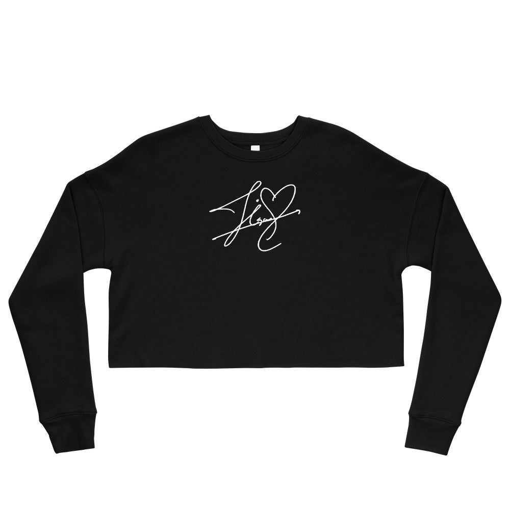 BLACKPINK Jisoo, Kim Jisoo Autograph Women's Cropped Sweatshirt